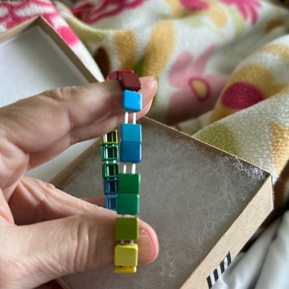 Accessory Concierge Rainbow Bracelet - Tila Tile NWOT in Box - Picture 4 of 9